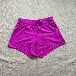 Nike Vibrant Pink Athletic Shorts